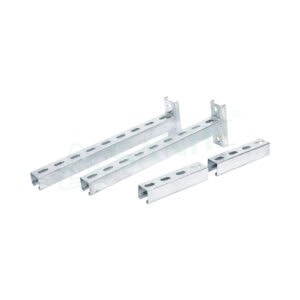 Stainless steel air-conditioner bracket WA-G for secure mounting of air conditioning units, featuring multiple holes for adjustable installation.